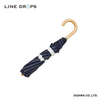 小川 折りたたみ傘 centelleo 晴雨兼用 マリンパラソル 二段折りたたみ傘 手開き式 50cm E 487393 1個（直送品）