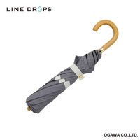 小川 折りたたみ傘 centelleo 晴雨兼用 マリンパラソル 二段折りたたみ傘 手開き式 50cm I 487397 1個（直送品）