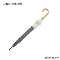 小川 長傘 centelleo 晴雨兼用 ダンガリー バイカラー パラソル 手開き式 50cm A 487439 1個（直送品）