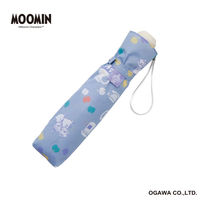 小川 折りたたみ傘 雨晴兼用 ムーミン 55cm 手開き式 B 489454 1個（直送品）