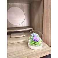 スープ 供え花 仏花 スフィア ドームアレンジ 優 萌 咲 プリザーブドフラワー D 491160 1個（直送品）