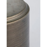 ホワイエ プランター MC円柱ベース 直径10×高さ8.5cm アイアン ダークブラック 404082 1個（直送品）