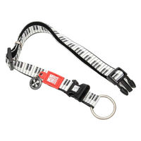 ルークラン 首輪 中型犬 M マックス&モーリー 迷子札 犬 ピアノ 437607 1個（直送品）