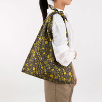 美研繊維 エコバッグ あずまトート 小柄 かくれ千鳥 花小紋 462057 1個（直送品）