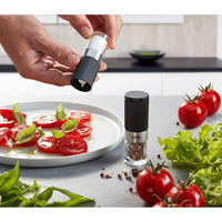 アイティインターナショナル ソルト&ペッパーミル TUSOME ステンレス製 321874 1個（直送品）