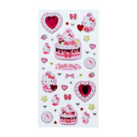 サンスター文具 キラキラジュエルシール Y2Kホイップ ハローキティ S8816298 1個