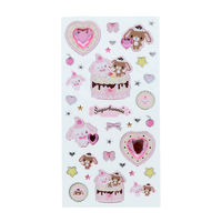 サンスター文具 キラキラジュエルシール Y2Kホイップ シュガーバニーズ S8816301 1個