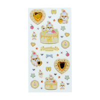 サンスター文具 キラキラジュエルシール Y2Kホイップ コロコロクリリン S8816344 1個