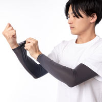 ディックコーポレーション KT24ー05冷感調温 紳士 アームカバー チャコール KT24-05 1双（直送品）