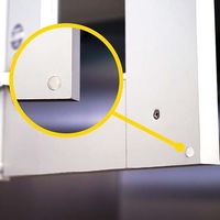 EXSEAL 緩衝・防振・滑り止め ソフトクッション ラウンド φ10×高さ4.5mm 64個付 SC01-27003 1シート(64個)（直送品）