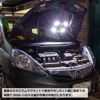 岡潮 LED投光器・充電式(USBーC) スタイリッシュハンディライト(充電式)緊急脱出用レスキューハンマー付き OK6115 1式(1台)（直送品）
