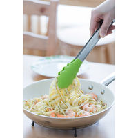 清水産業株式会社 シリコントング グリーン 207143 1個（直送品）