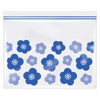 オルディ ジッパーバッグ M(お花) 536504 1セット(25枚入)（直送品）