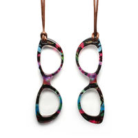 リマーク めがね型ルーペペンダント ピンク 57933 1個（直送品）