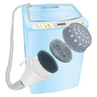 アーランド バスポンプの備長炭フィルター 7回分 82129 1セット(7枚入)（直送品）