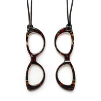 リマーク めがね型ルーペペンダント イエロー 58247 1個（直送品）