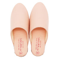 【スリッパ】オクムラSDGs　ソフトスリッパ　ごちそうさん　さくら 1足（直送品）