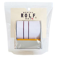 ロルフ トリオ ハイスタンダード ディスペンサー付き 10m ホワイト 1705-1010-0660 1セット(1個×10)（直送品）