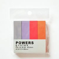 プリントインフォームジャパン パワーズ 4C 15×60mm 100枚×4色入 モード 1339-0000-0630 1セット(1個×10)（直送品）