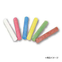 馬印 スクールチョーク 焼きせっこう製 100本入 青 C204 1セット(1箱×30)（直送品）