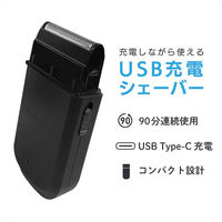 カシムラ シェーバー/ヒゲ剃りType-C NKJ-183 1個（直送品）