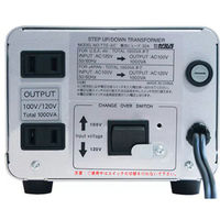 カシムラ 海外国内用大型変圧器110-130V/1000VA NTI-4 1個（直送品）