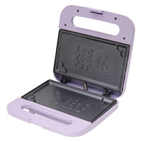 石崎電機製作所 あなたの推しと#推しサンド(ホットサンドメーカー) SHO-750W 1台（直送品）