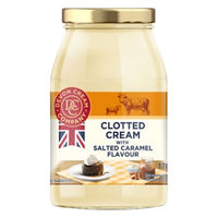 日本マイセラ 業務用 クロテッドクリーム塩キャラメル 421867 1ケース 170g×12個（直送品）
