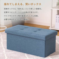 武田コーポレーション コンパクト収納スツール ワイド E3-CS60BR 1箱(6個入)（直送品）