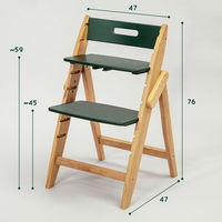 moji YIPPY NOVEL イッピー ノーブル ベビーチェア フォレスト 1台（直送品）