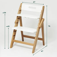 moji YIPPY NOVEL イッピー ノーブル ベビーチェア クラウド 1台（直送品）