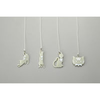 スマイルキッズ ねながらひっぱりコード猫 のび AHS-801N 1個（直送品）