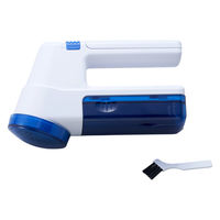 スマイルキッズ 立てて置ける毛だまクリーナー ブルー AKM-3204BL 1個（直送品）