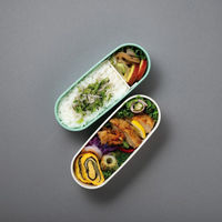 サーモス フレッシュランチボックス2段 DJT-601W MNT 1個（直送品）