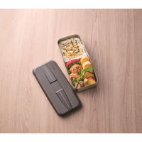 サーモス フレッシュランチボックス保冷ケース付き DSD-705 D-BK 1個（直送品）