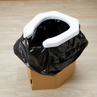 旭電機化成 組立式簡易トイレ 10回分 ABO-3210 1S(10個)（直送品）