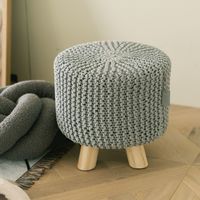 ロープスツール グレー LAKOLE/ラコレ