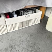 ロープ収納ボックス(S) アイボリー LAKOLE/ラコレ