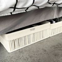 ロープ収納ボックス(M) アイボリー LAKOLE/ラコレ