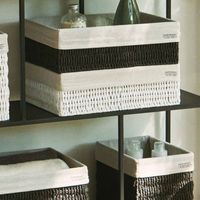 ペーパー収納ボックス(横ハーフ) アイボリー LAKOLE/ラコレ