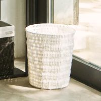 ペーパーラウンドボックス アイボリー LAKOLE/ラコレ