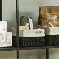 ペーパー収納ボックス(S) グレー LAKOLE/ラコレ