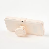 防滴スピーカースマホケース アイボリー LAKOLE/ラコレ