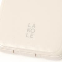 ケーブルモバイルバッテリー アイボリー LAKOLE/ラコレ