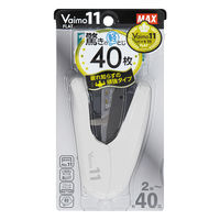 マックス ホッチキス バイモ11フラット ホワイト HD-11FLK/W 1個