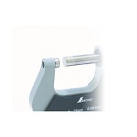 シンワ測定 デジタルマイクロメーター 0~25mm JCSS校正証明書付(19088) 【19088】 19088 1個（直送品）