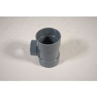 東栄管機 VU.DT異径チーズ 75X50mm VUDT75-50 1個（直送品）