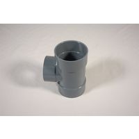 東栄管機 VU.DT異径チーズ 75X65mm VUDT75-65 1個（直送品）