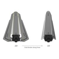 READYGO READY GO リアフェンダー LF01ーA Glow Bike Fender black 1個（直送品）