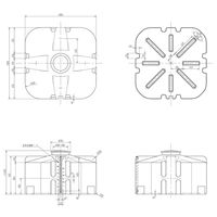 スイコー MTFタンク MTF-2000 1UNT（直送品）